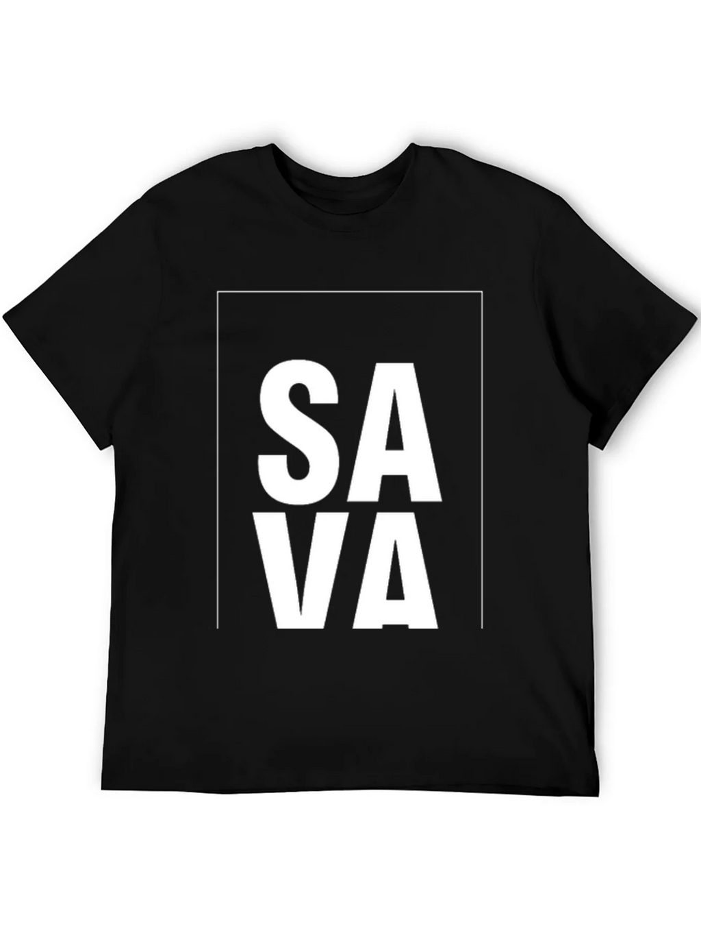 SAVA Graphic Black T-Shirt product image 5