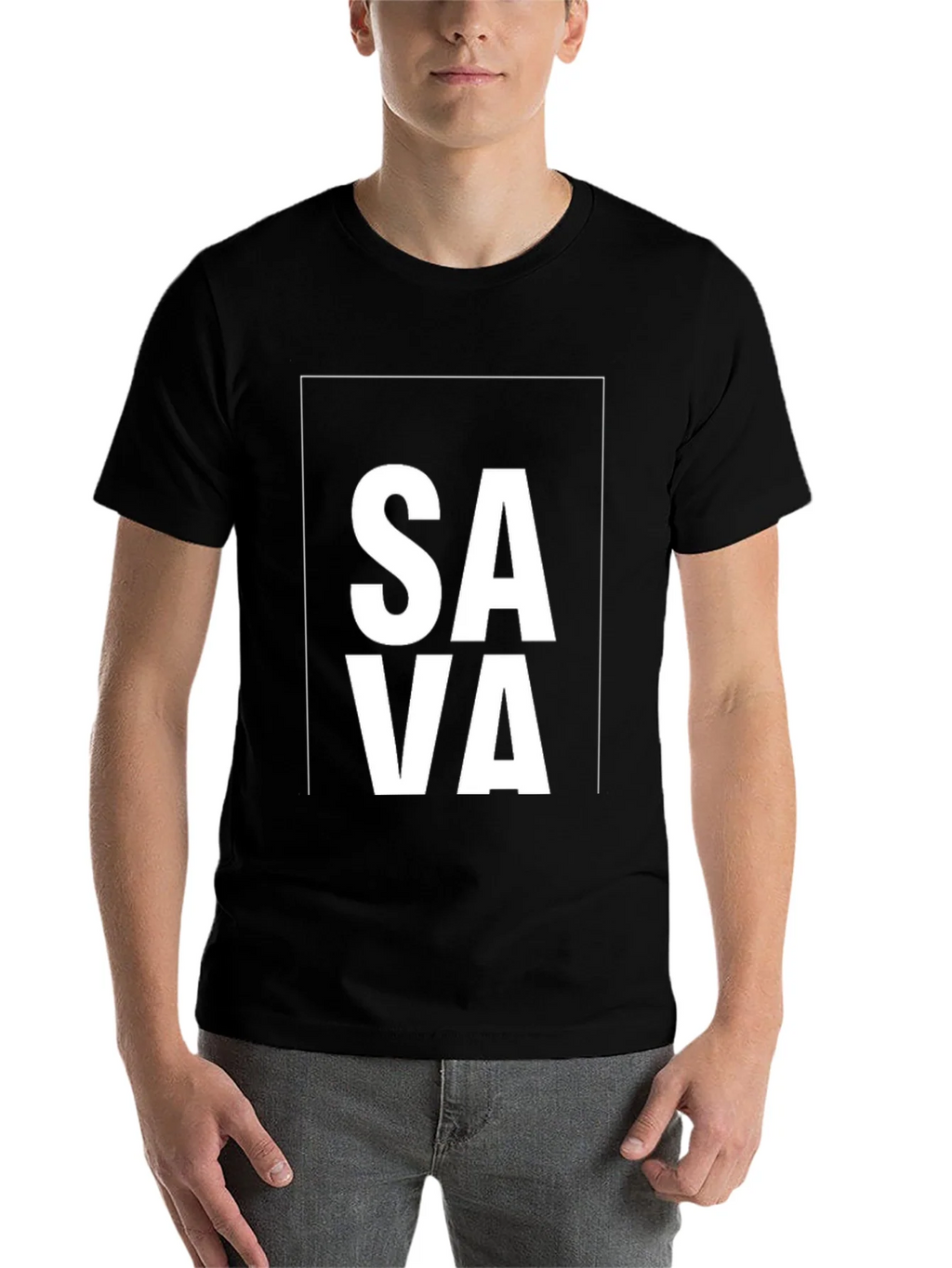 SAVA Graphic Black T-Shirt product image 4