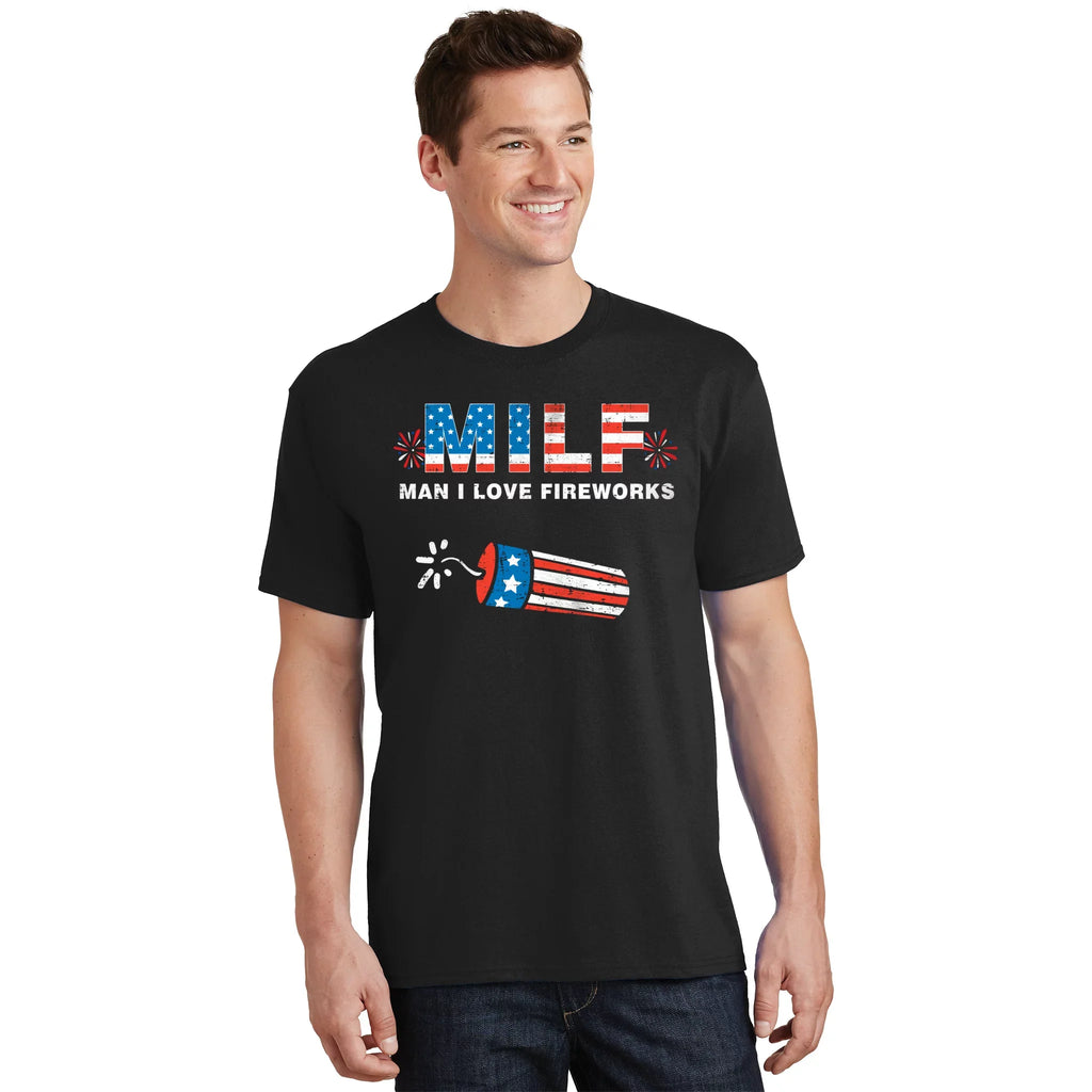 MILF Man I Love Fireworks 4th Of July Funny Fourth Of product image 2