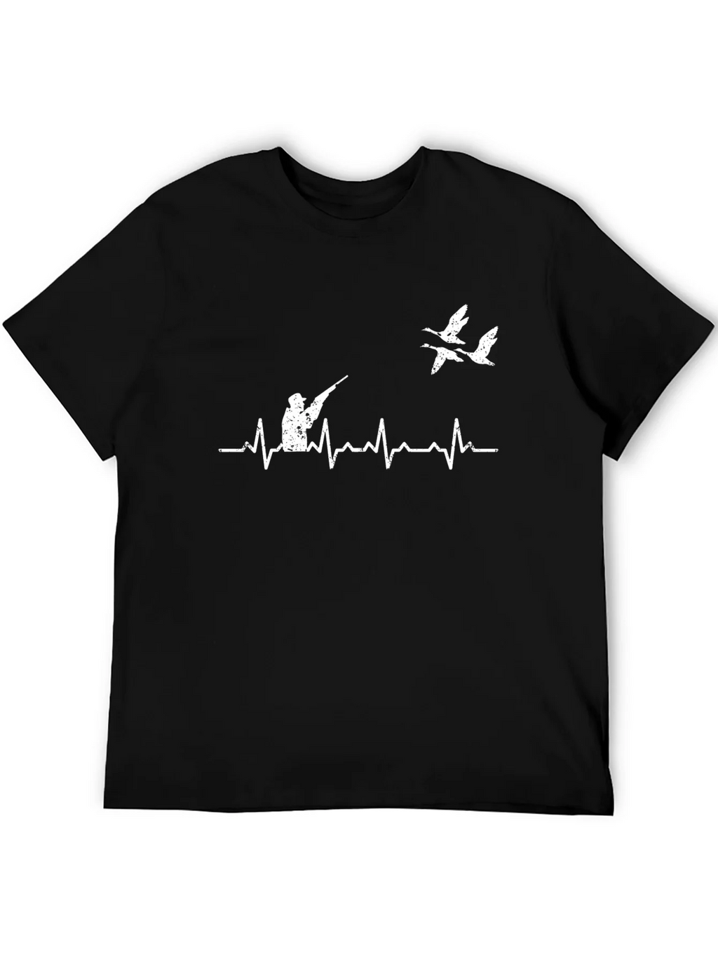 Duck Hunting Heartbeat T-Shirt product image 5