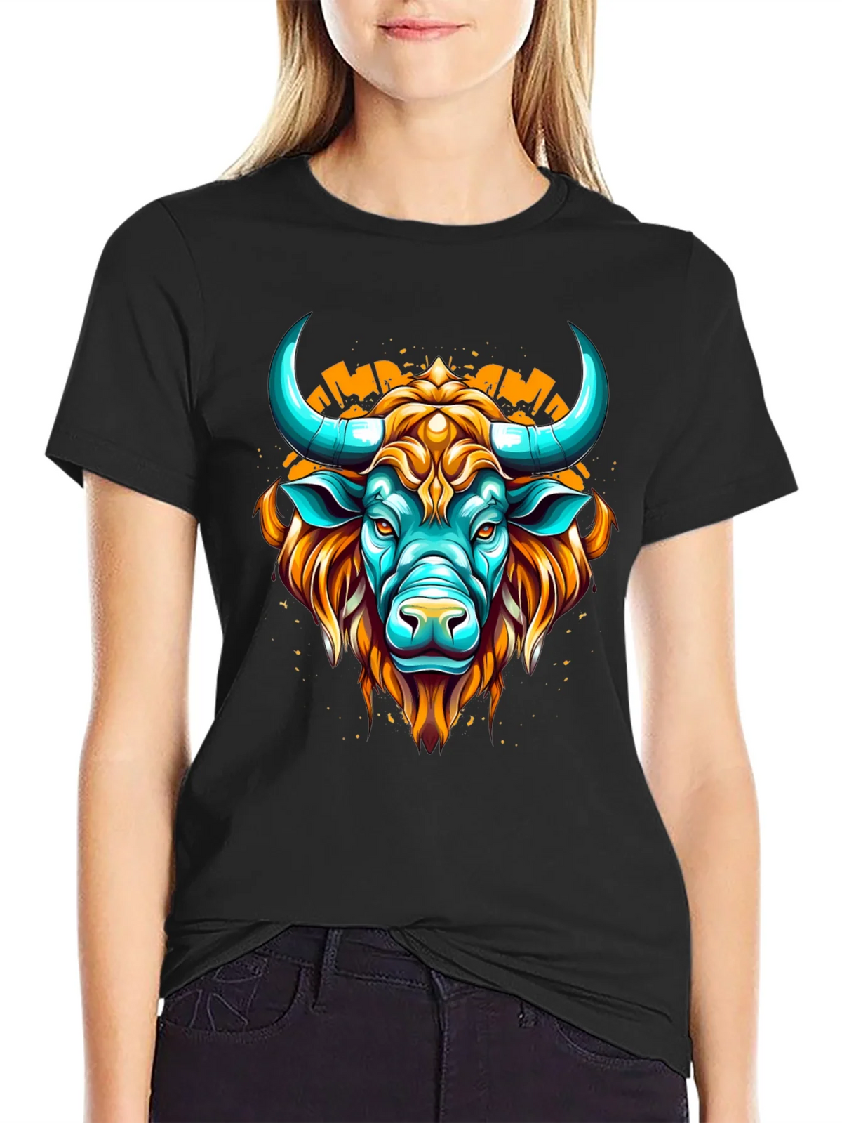 Graphic Bull T-Shirt - Modern Design product image 2