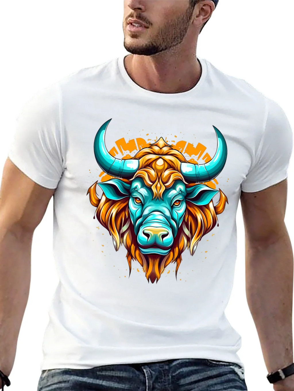 Graphic Bull T-Shirt - Modern Design product image 10