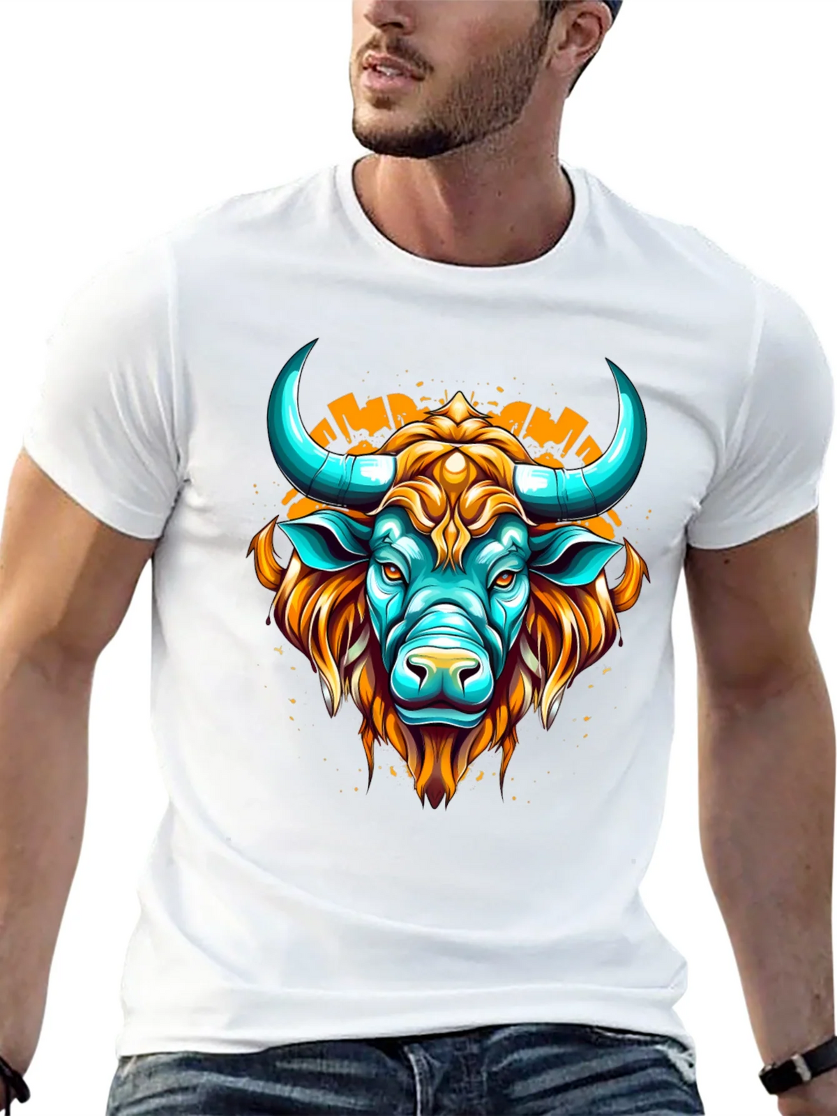 Graphic Bull T-Shirt - Modern Design product image 10