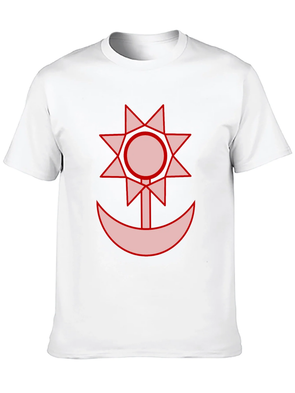 Graphic Black T-Shirt - Sun and Moon Design product image 9