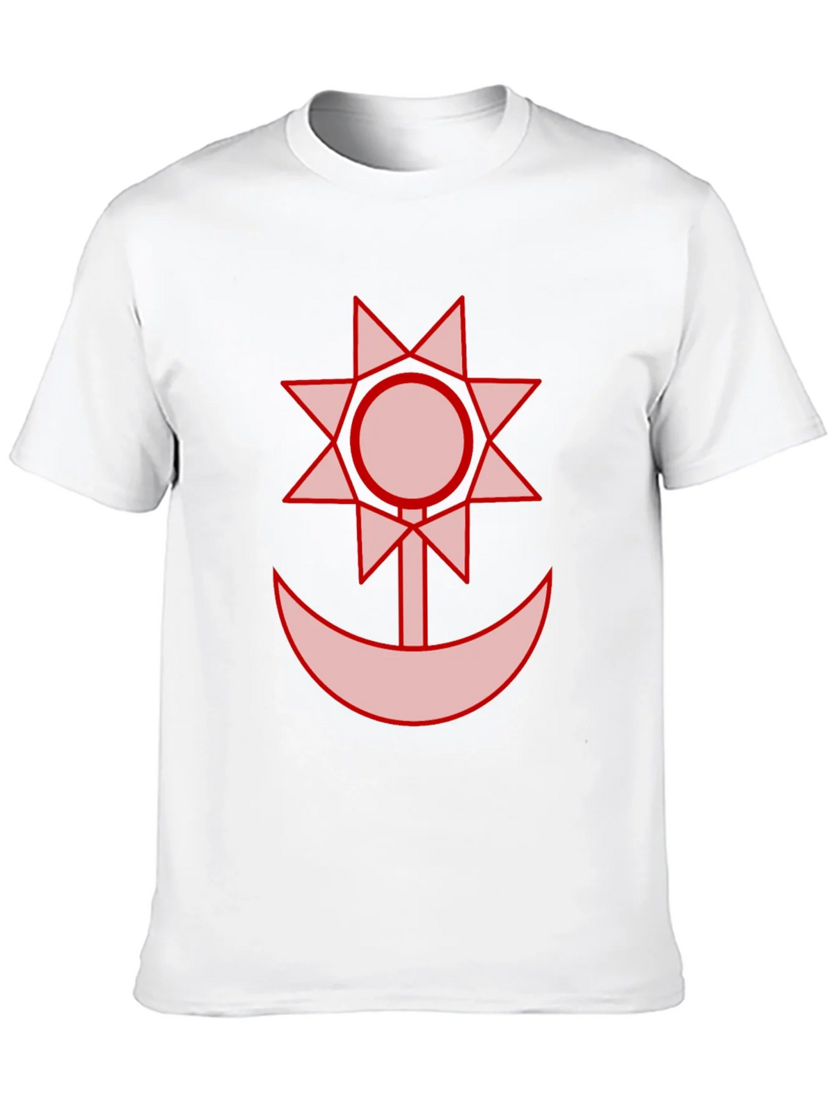 Graphic Black T-Shirt - Sun and Moon Design product image 9