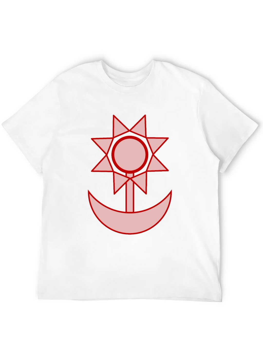 Graphic Black T-Shirt - Sun and Moon Design product image 11
