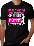 Free Throws or Pink Bows T-Shirt product image 1