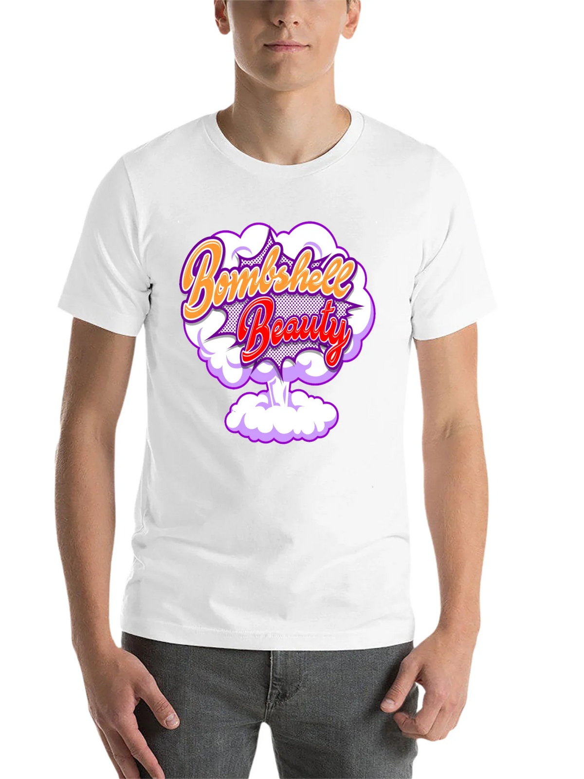 Bombshell Beauty Graphic Tee - Trendy Unisex T-Shirt product image 10