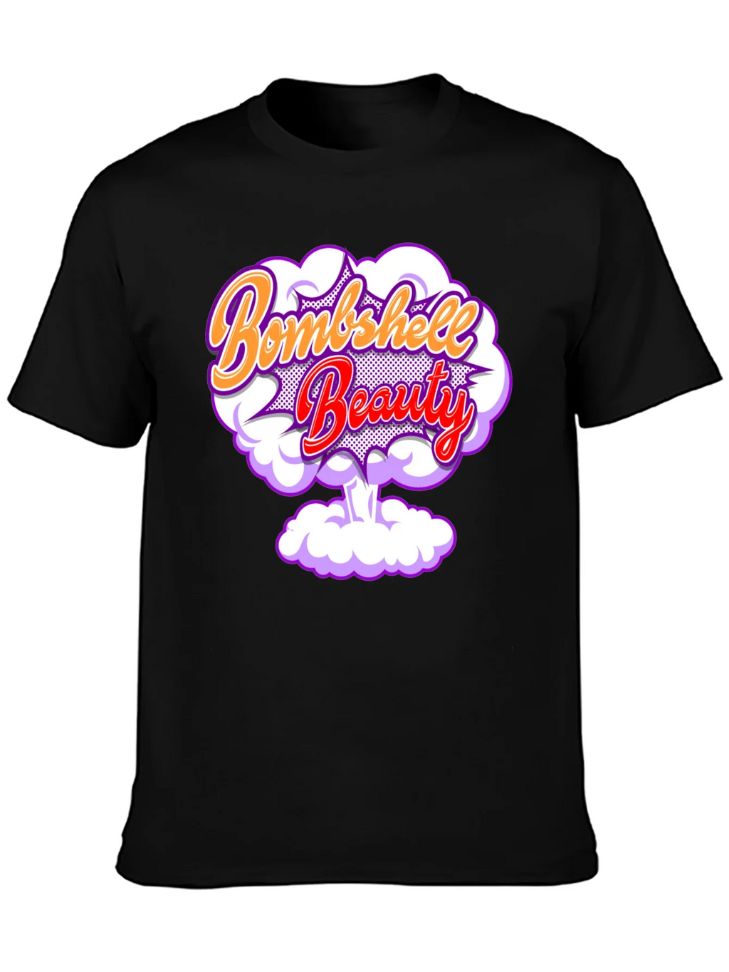 Bombshell Beauty Graphic Tee - Trendy Unisex T-Shirt product image 3