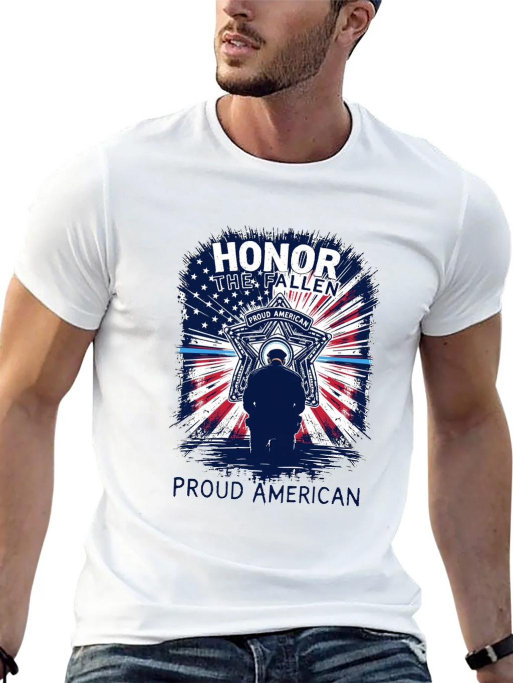 Honor The Fallen T-Shirt - Proud American Tee product image 12