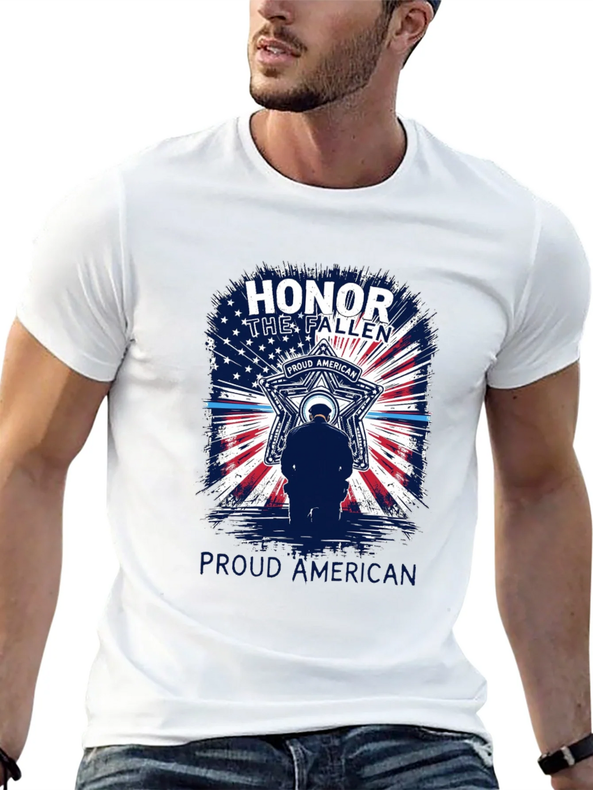 Honor The Fallen T-Shirt - Proud American Tee product image 12