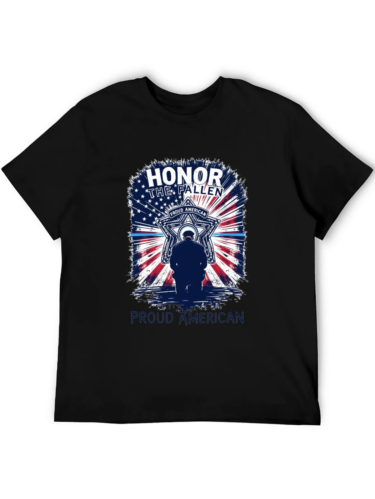 Honor The Fallen T-Shirt - Proud American Tee product image 5