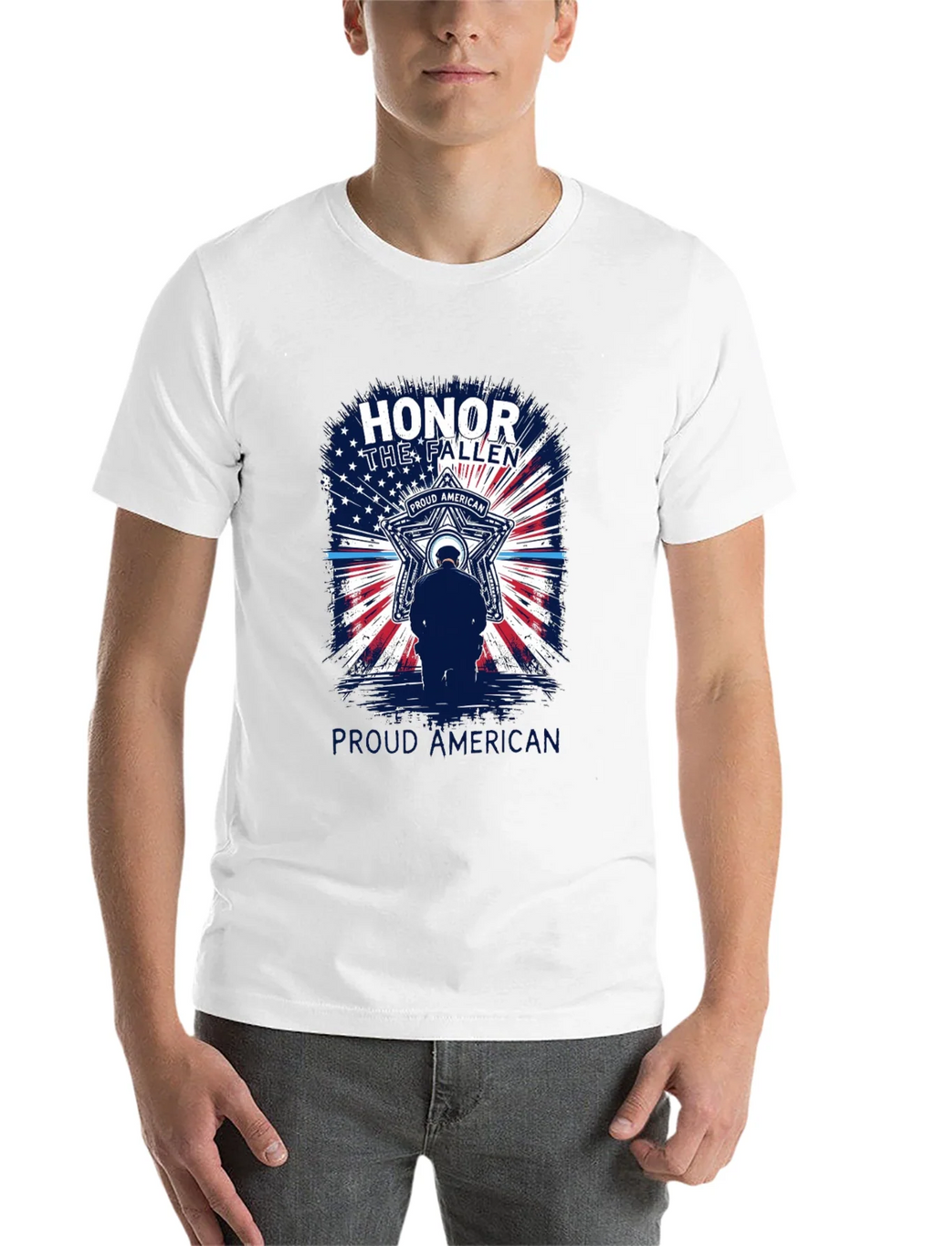 Honor The Fallen T-Shirt - Proud American Tee product image 10