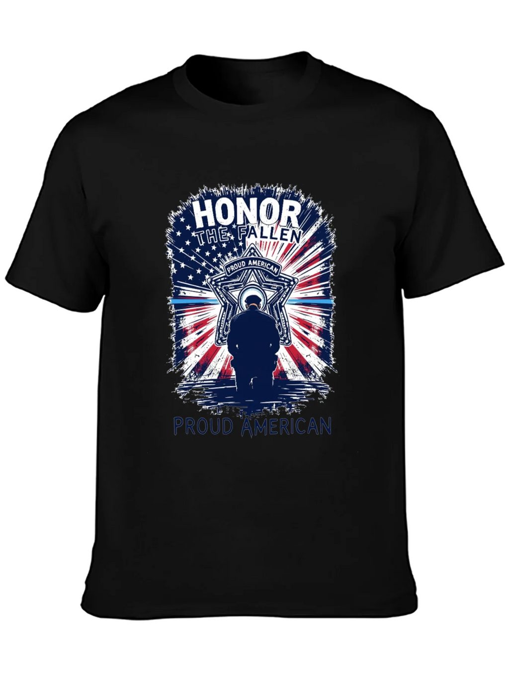 Honor The Fallen T-Shirt - Proud American Tee product image 3
