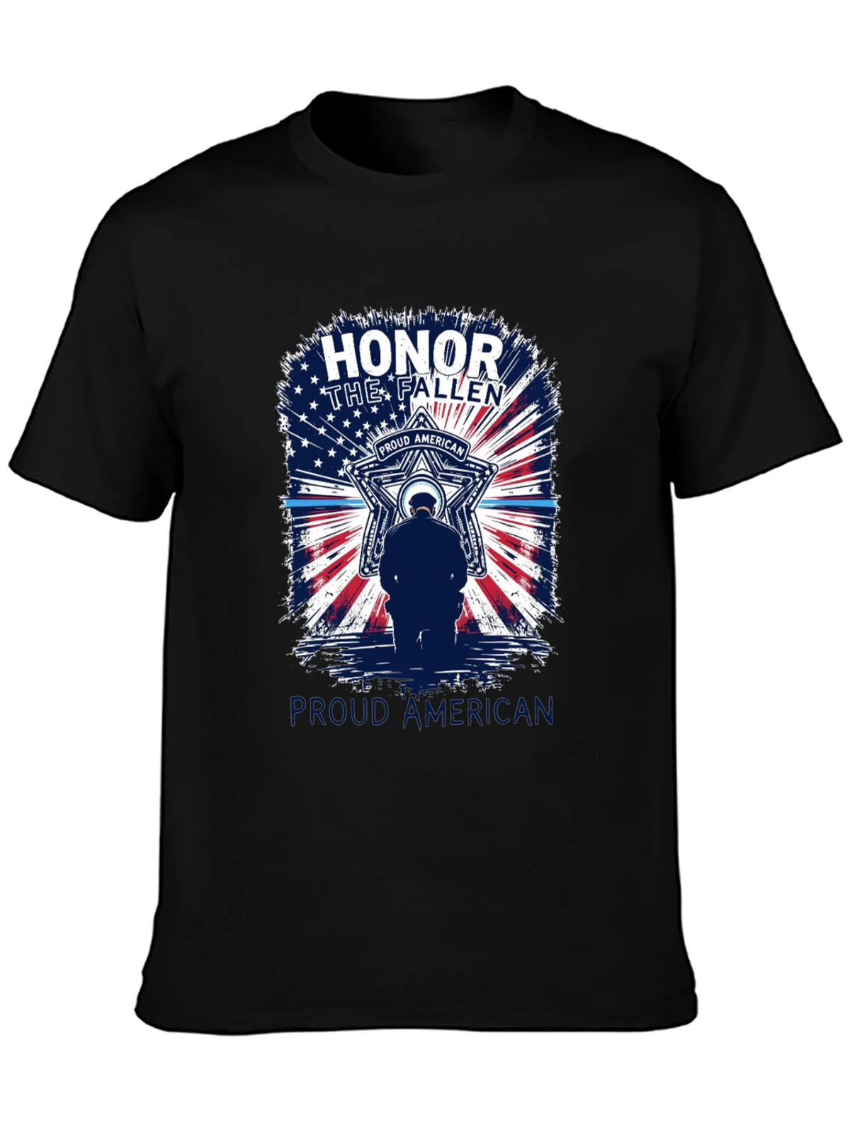 Honor The Fallen T-Shirt - Proud American Tee product image 3