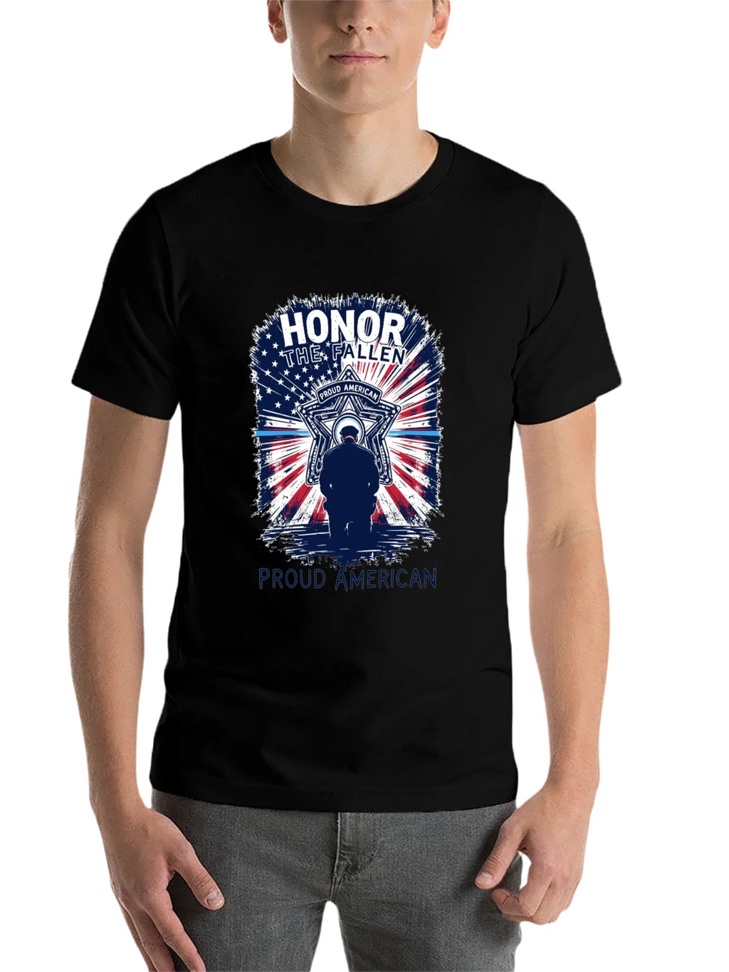 Honor The Fallen T-Shirt - Proud American Tee product image 4