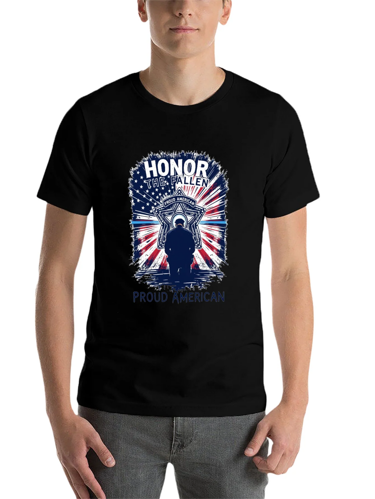 Honor The Fallen T-Shirt - Proud American Tee product image 4