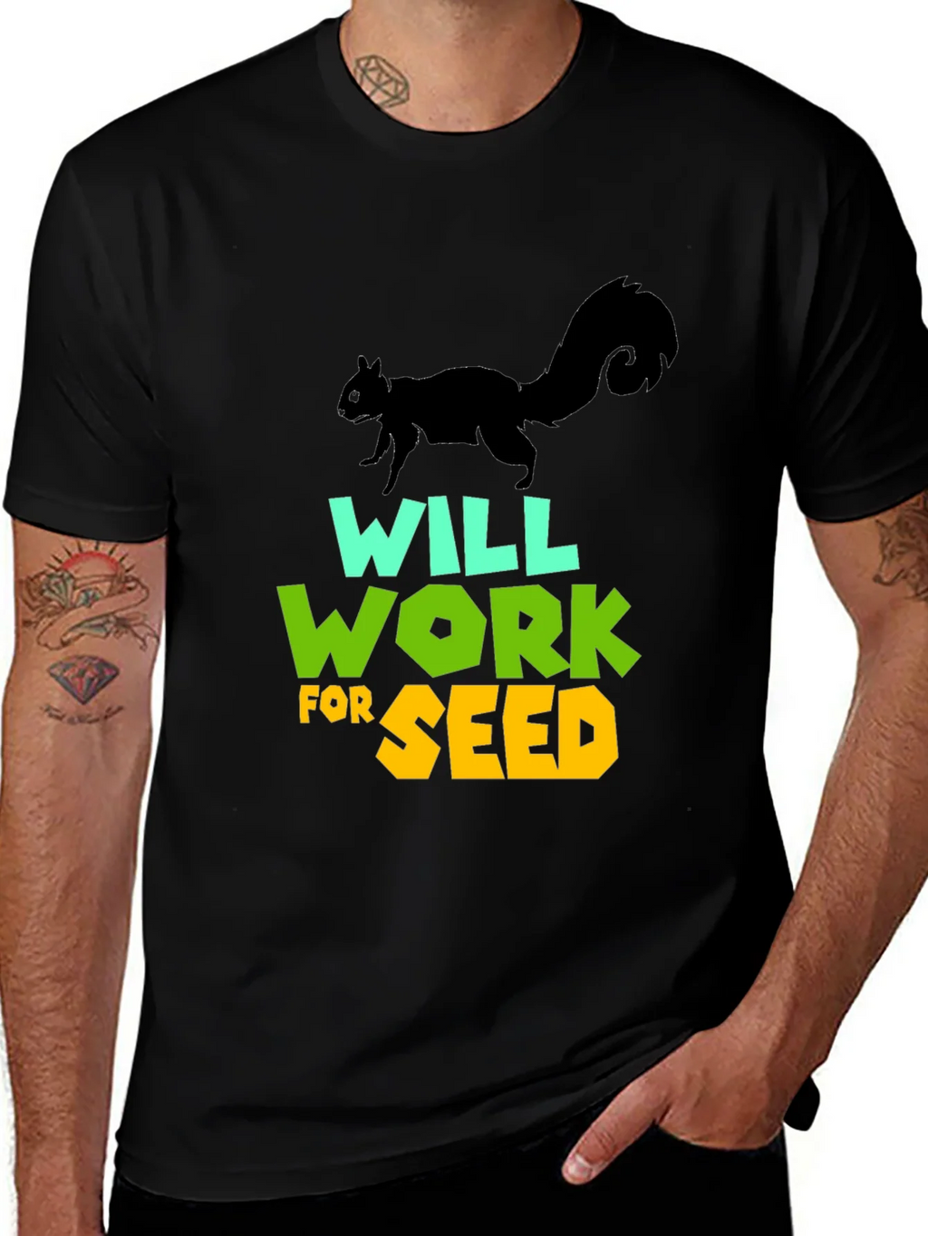 Will Work For Seed T-Shirt product image 1