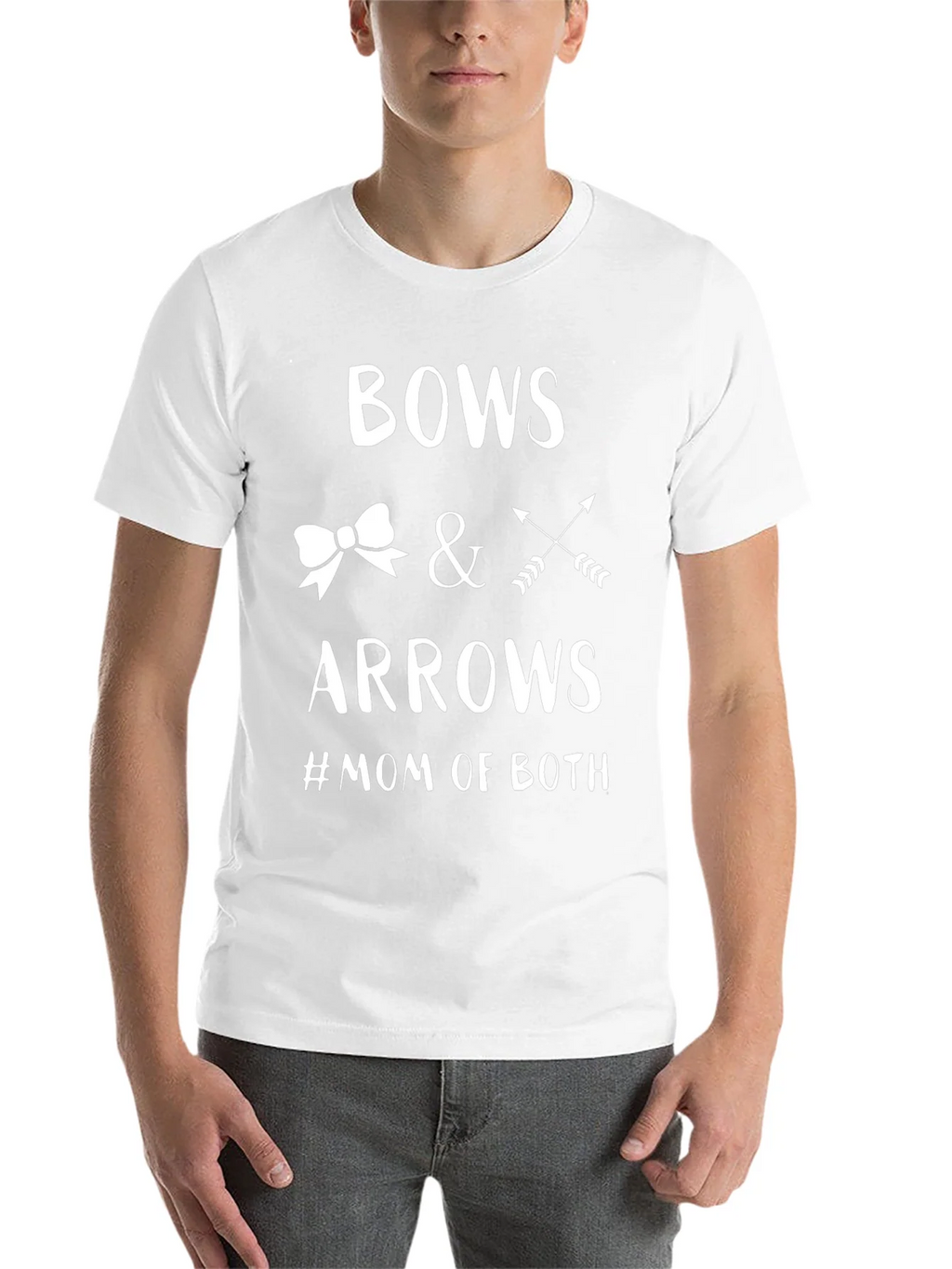 Bows & Arrows #Mom of Both T-Shirt product image 10