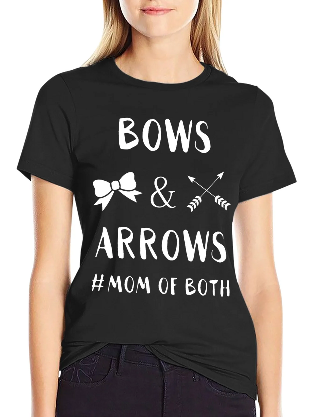 Bows & Arrows #Mom of Both T-Shirt product image 2