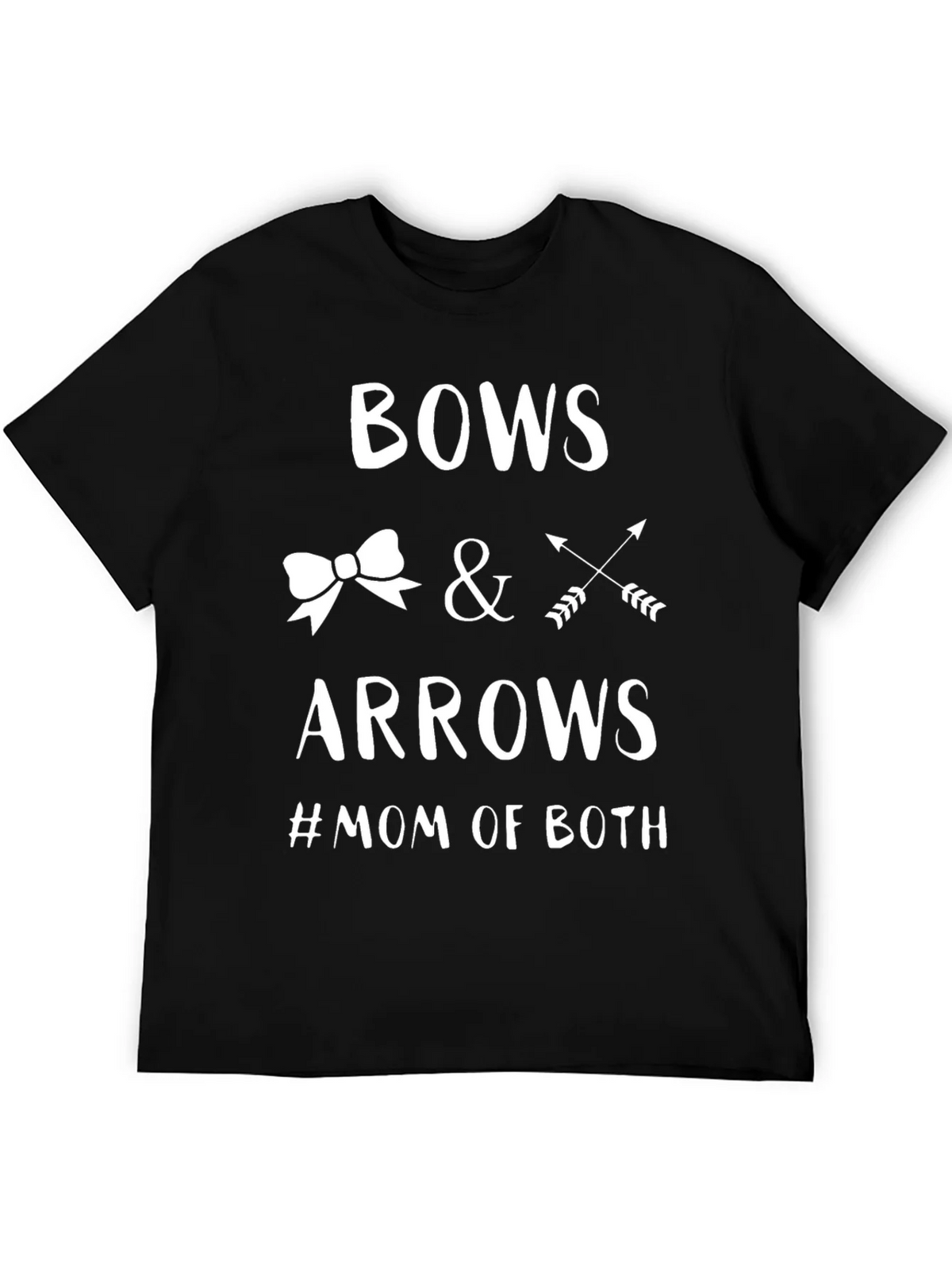 Bows & Arrows #Mom of Both T-Shirt product image 5