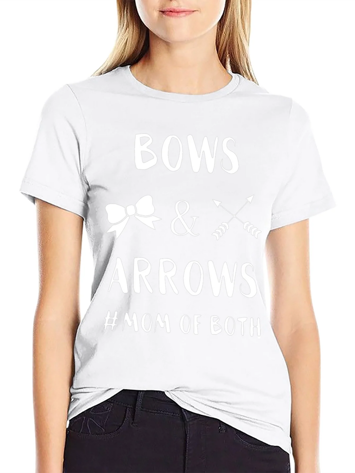Bows & Arrows #Mom of Both T-Shirt product image 8