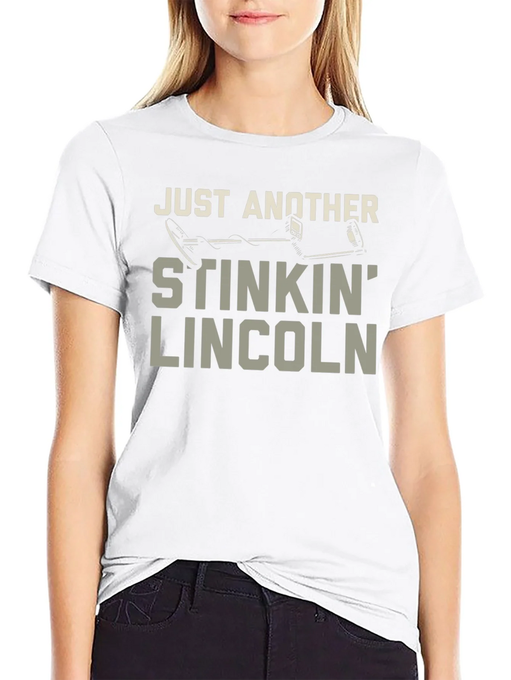 Stinkin Lincoln Detector Tee - Metal Detecting Humor T-Shirt product image 8