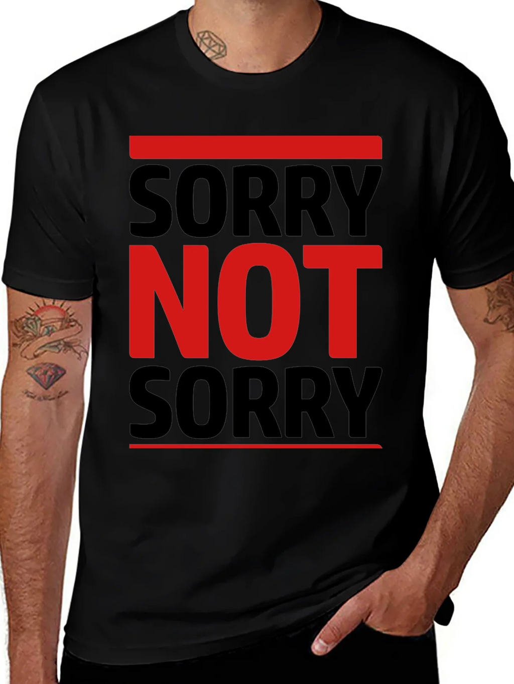 Sorry Not Graphic Tee product image 1