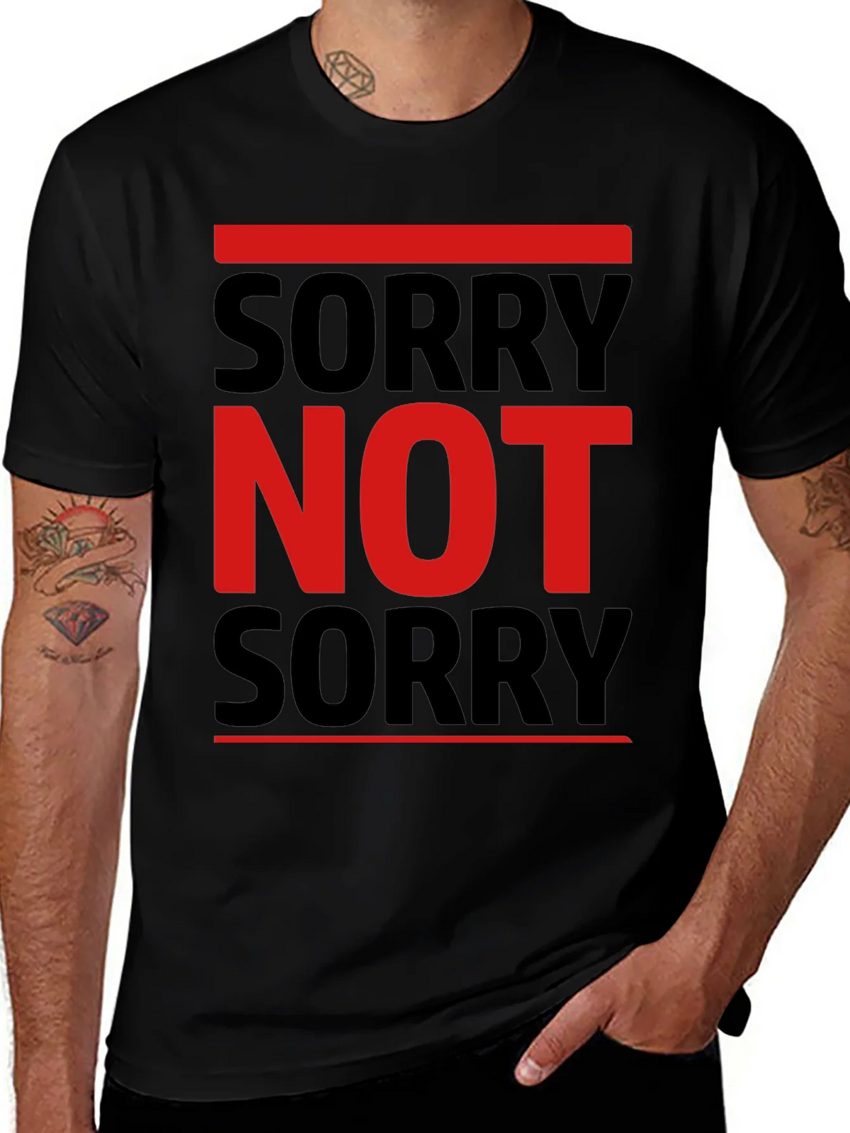 Sorry Not Graphic Tee product image 1