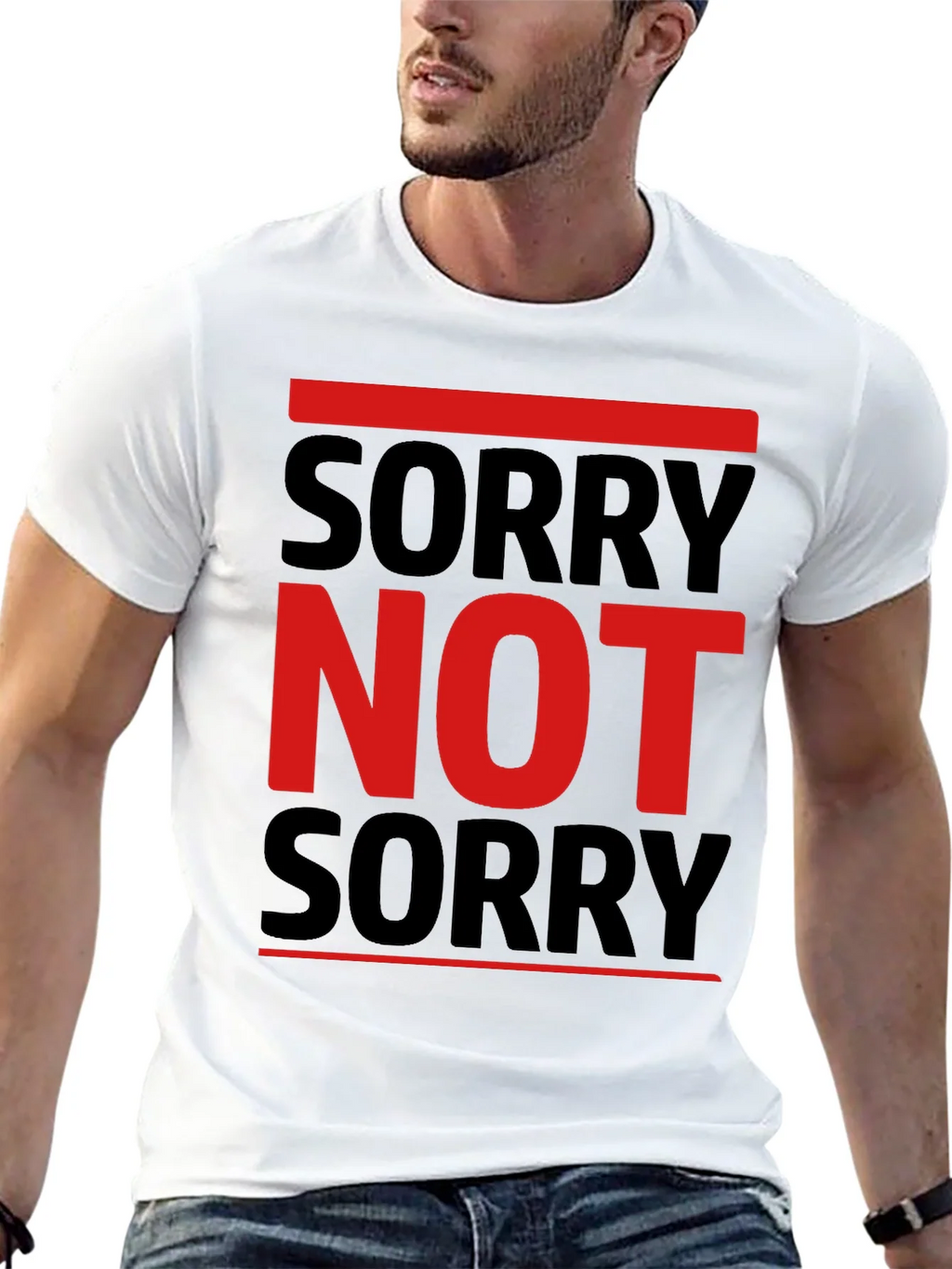 Sorry Not Graphic Tee product image 12
