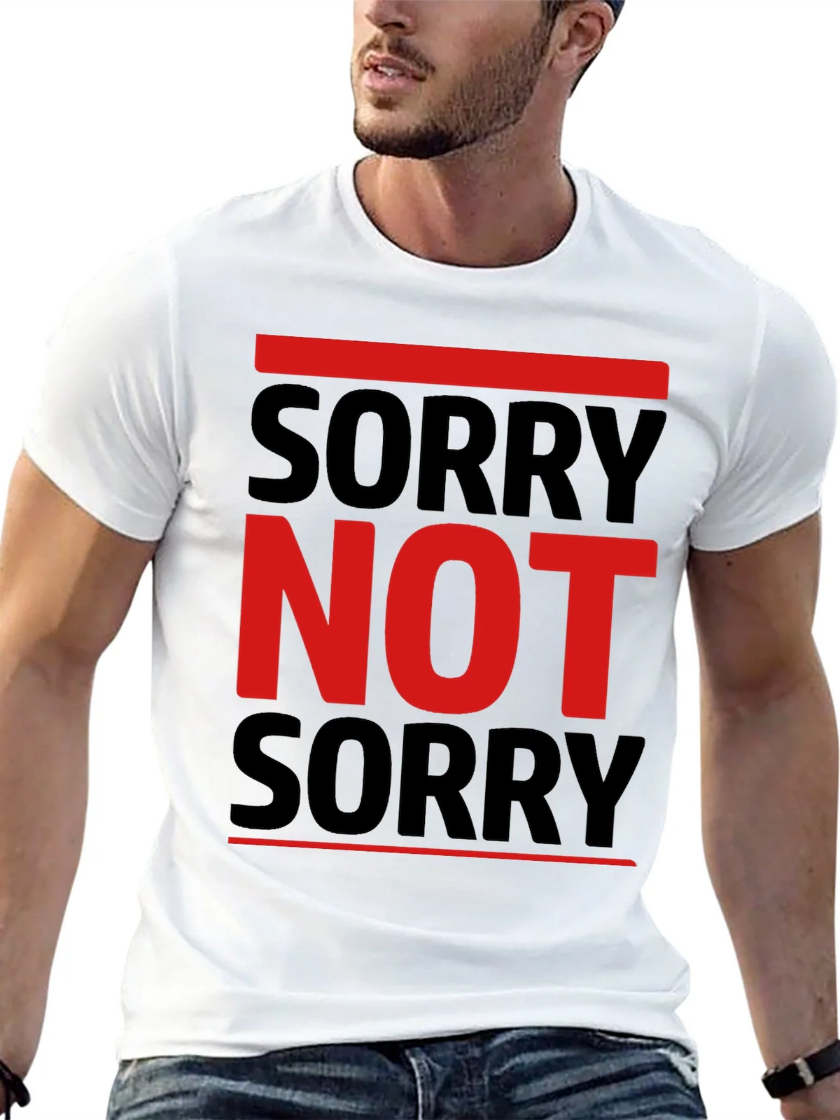 Sorry Not Graphic Tee product image 12