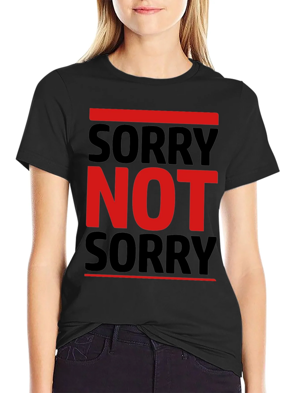 Sorry Not Graphic Tee product image 2