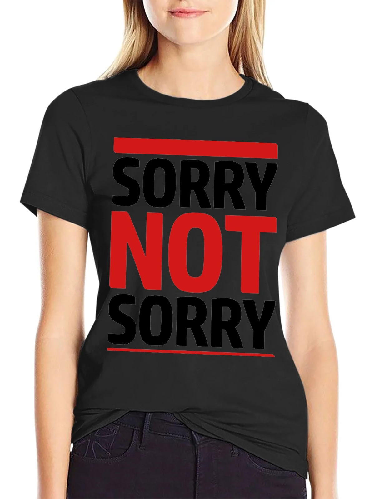 Sorry Not Graphic Tee product image 2