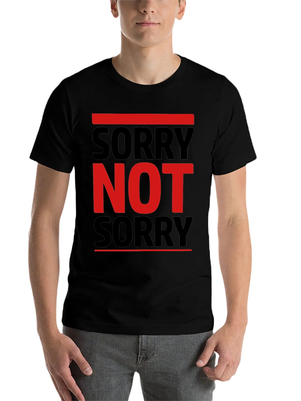 Sorry Not Graphic Tee product image 4