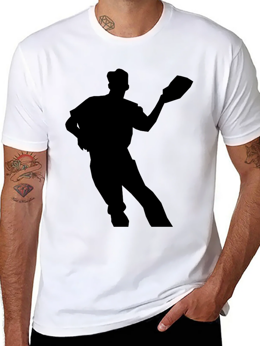 Silhouette Reader T-Shirt product image 7