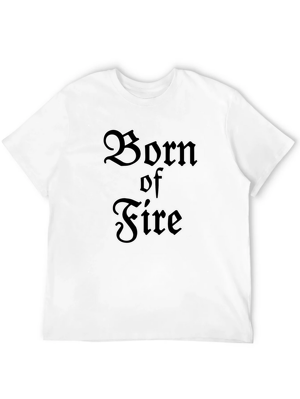 Born of Fire Graphic T-Shirt - Black product image 11