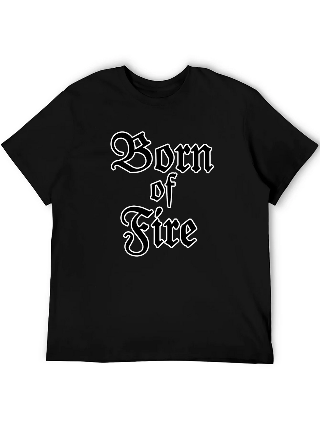 Born of Fire Graphic T-Shirt - Black product image 5