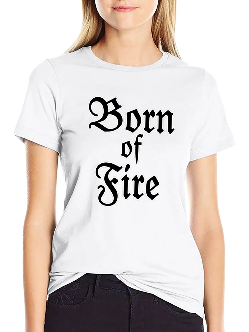 Born of Fire Graphic T-Shirt - Black product image 8