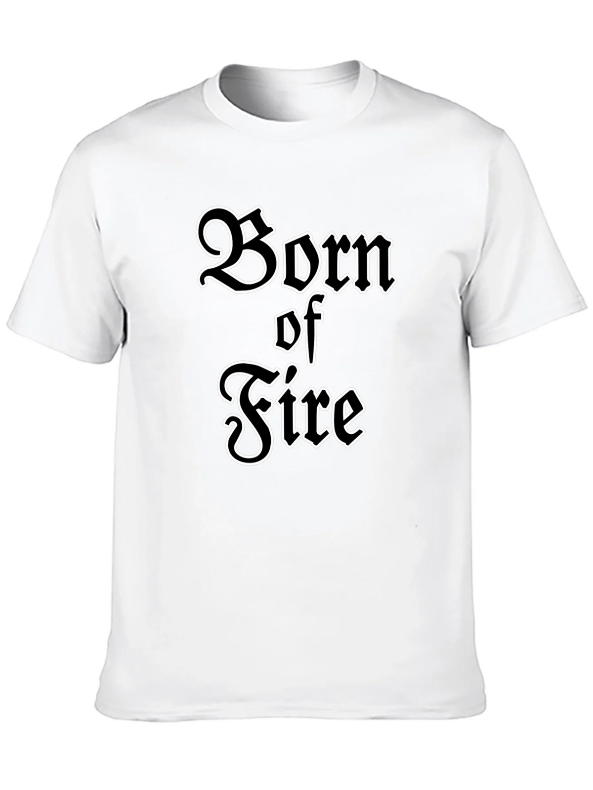 Born of Fire Graphic T-Shirt - Black product image 9