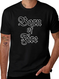 Born of Fire Graphic T-Shirt - Black product image 1