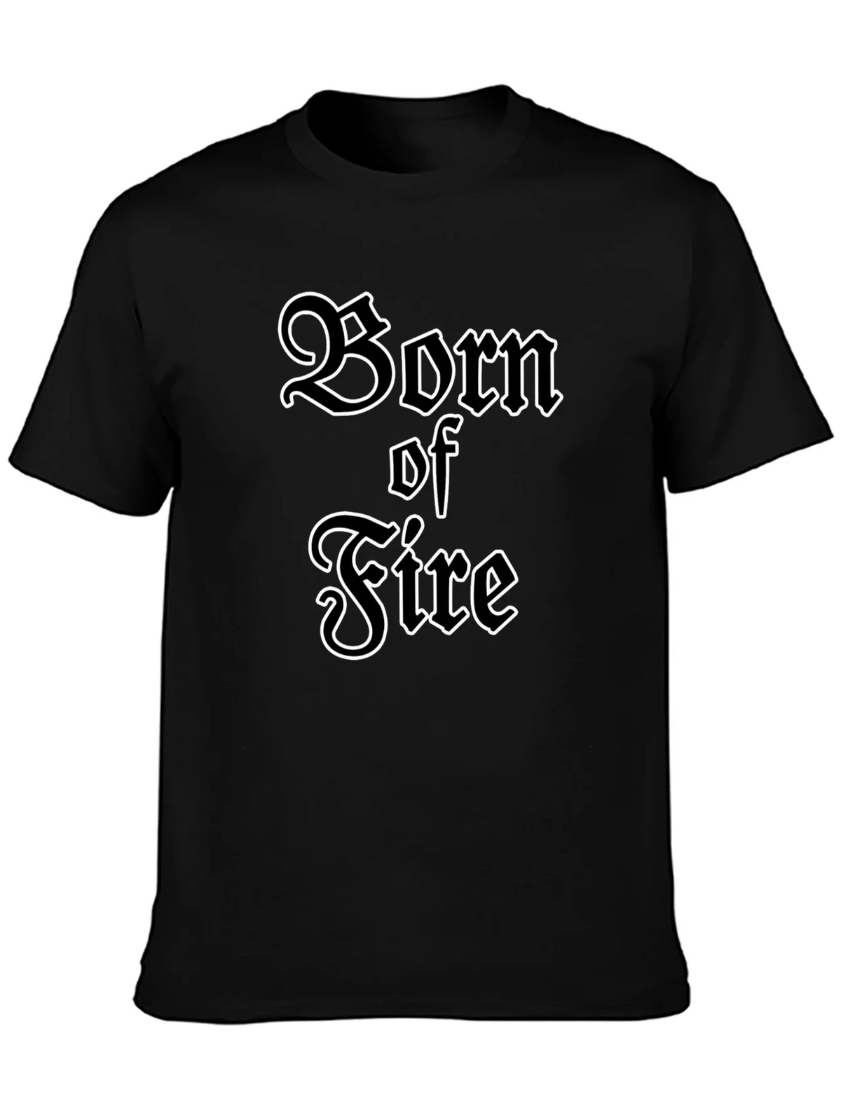 Born of Fire Graphic T-Shirt - Black product image 3