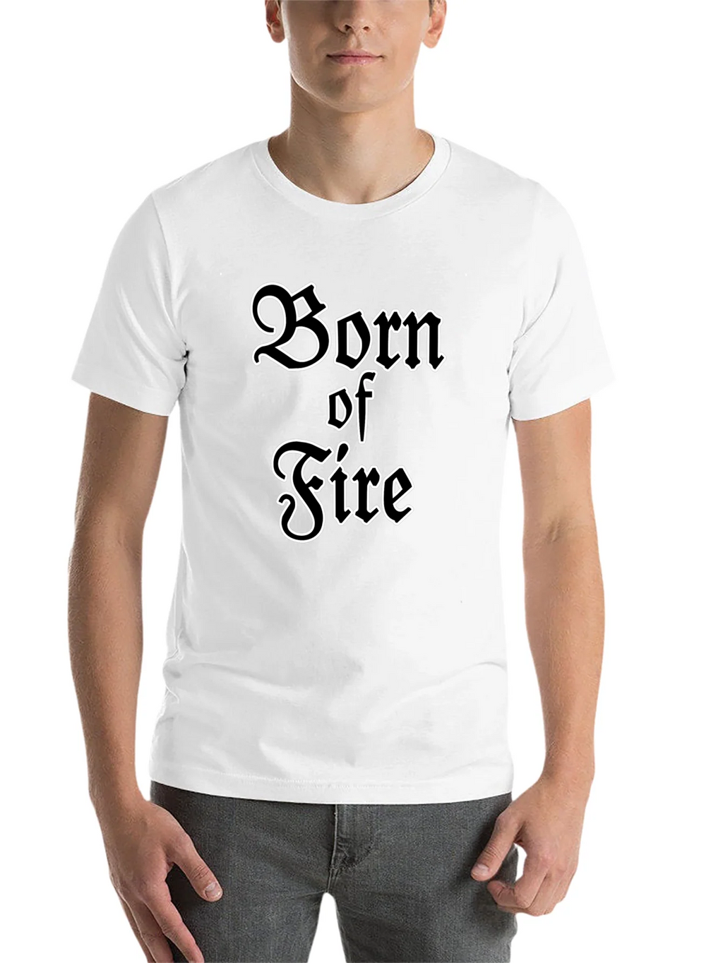 Born of Fire Graphic T-Shirt - Black product image 10