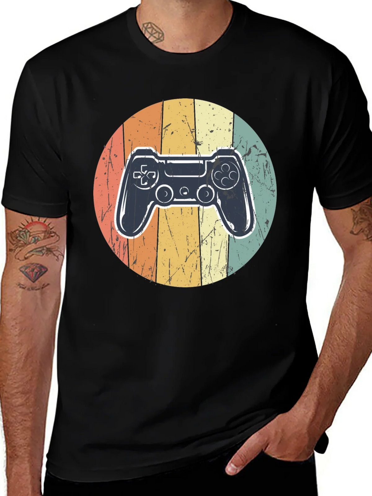 Retro Gamer T-Shirt - Vintage Controller Design product image 1