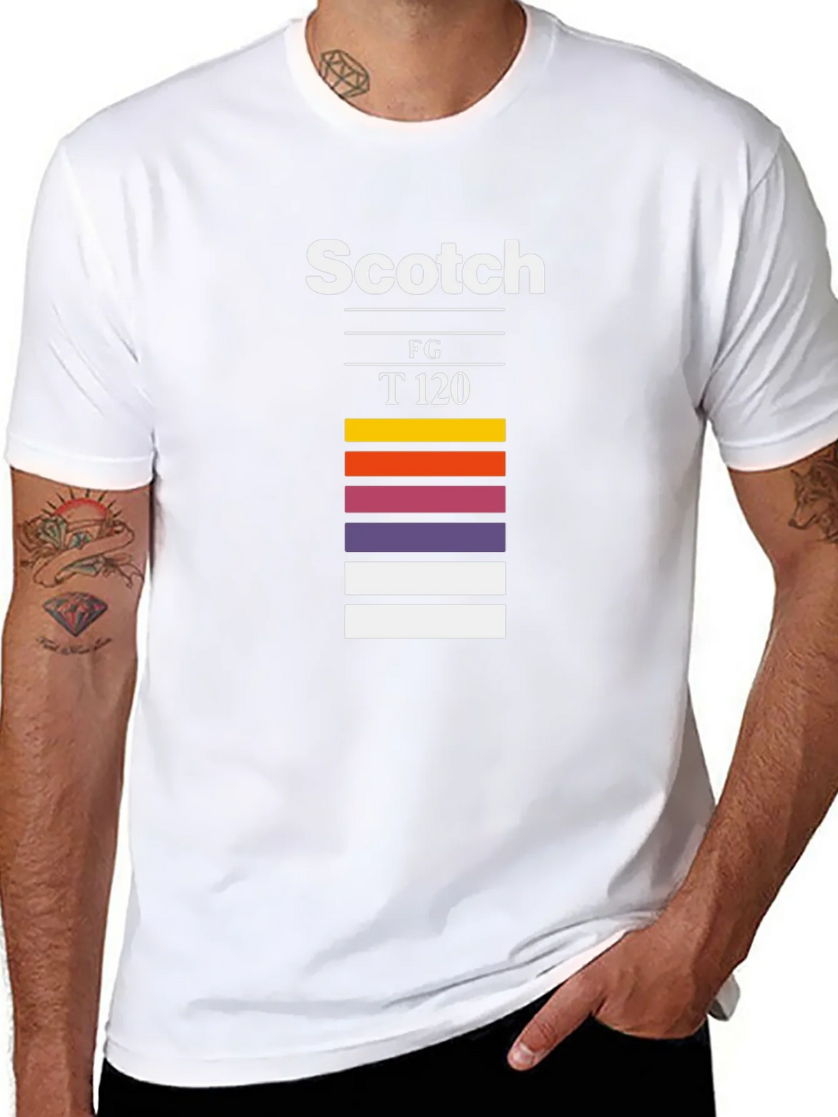 Scotch FG T120 Graphic T-Shirt - Retro Style product image 7