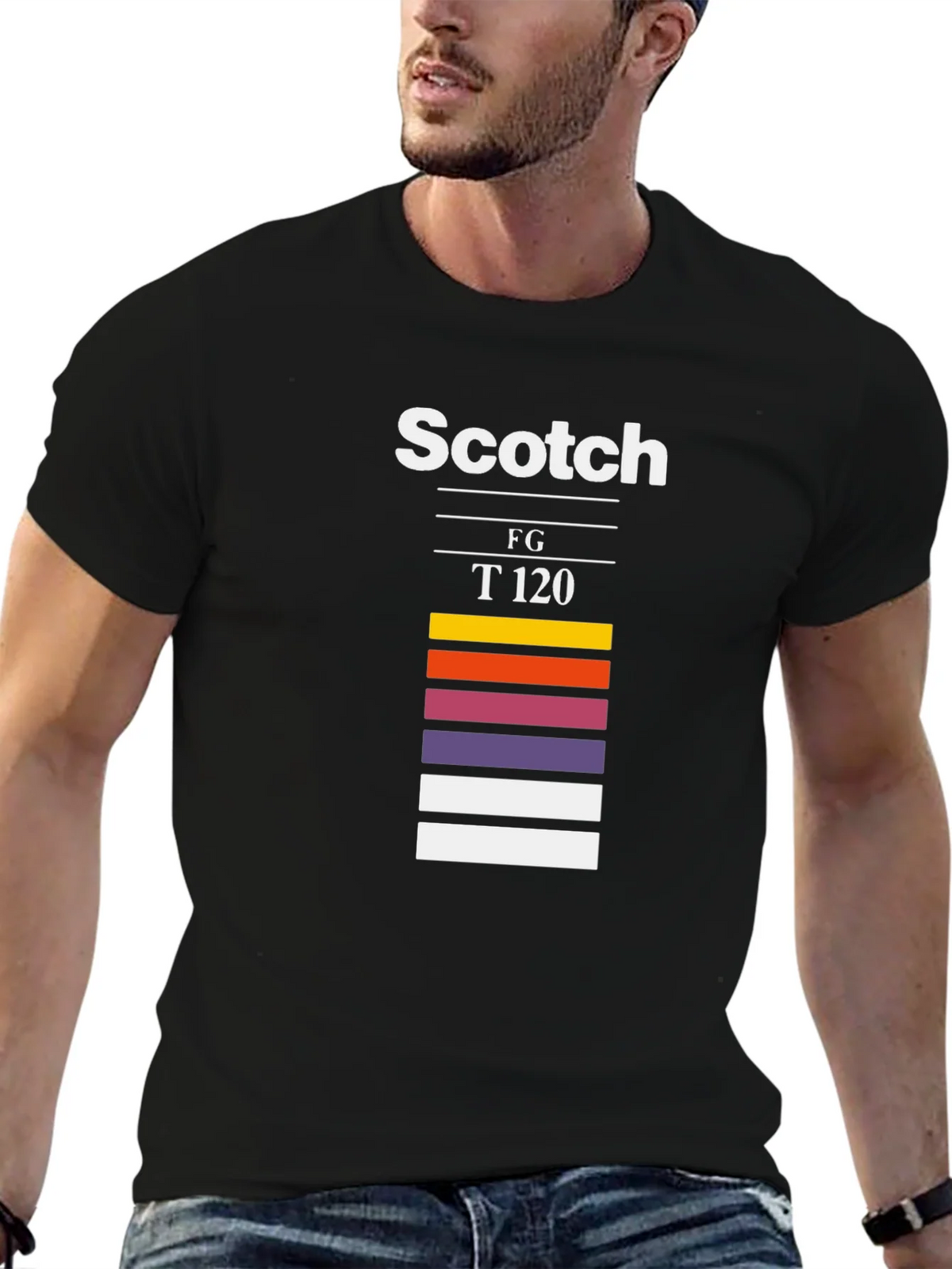 Scotch FG T120 Graphic T-Shirt - Retro Style product image 6