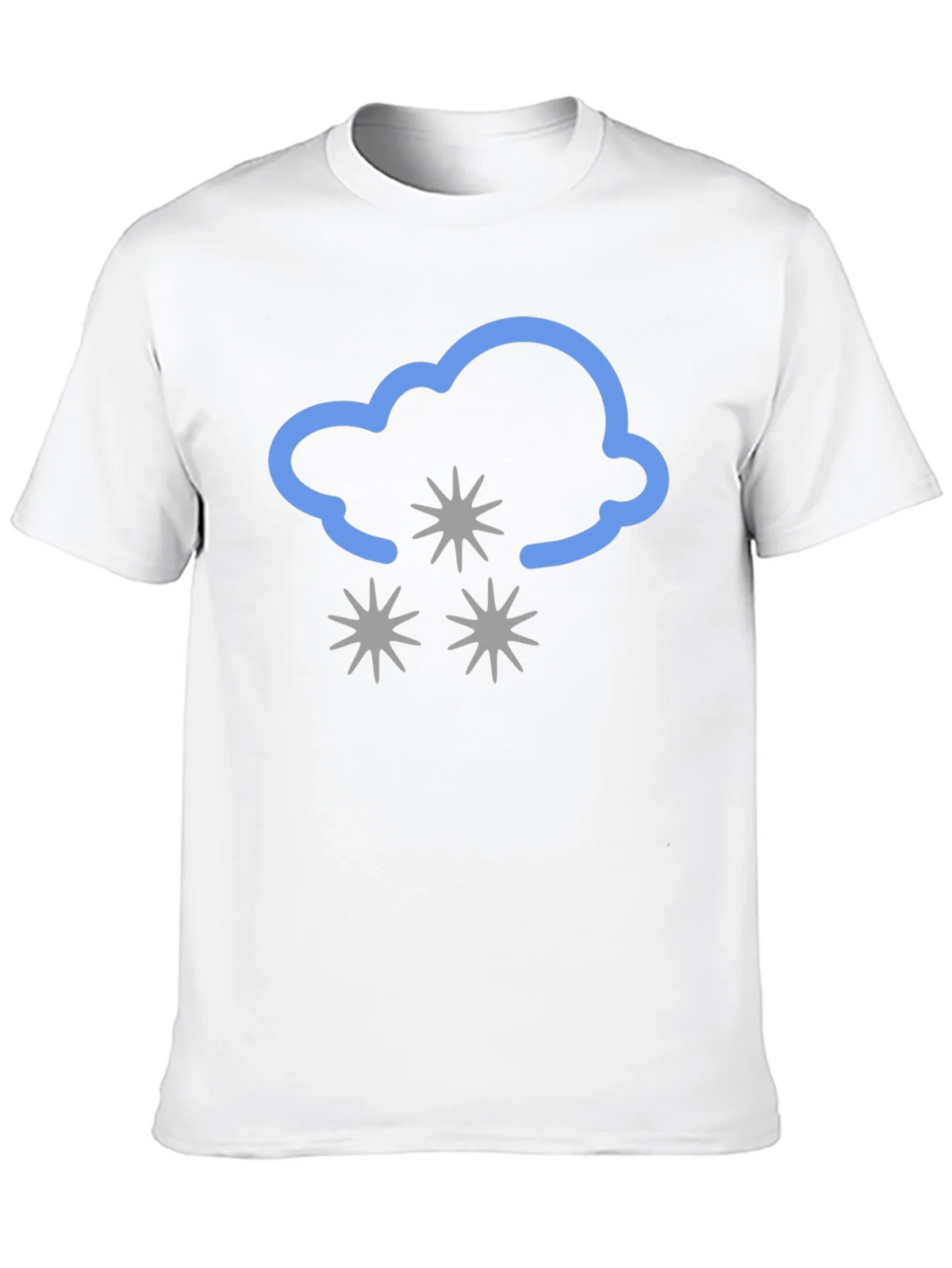 Snowy Cloud Graphic Tee - Black product image 9