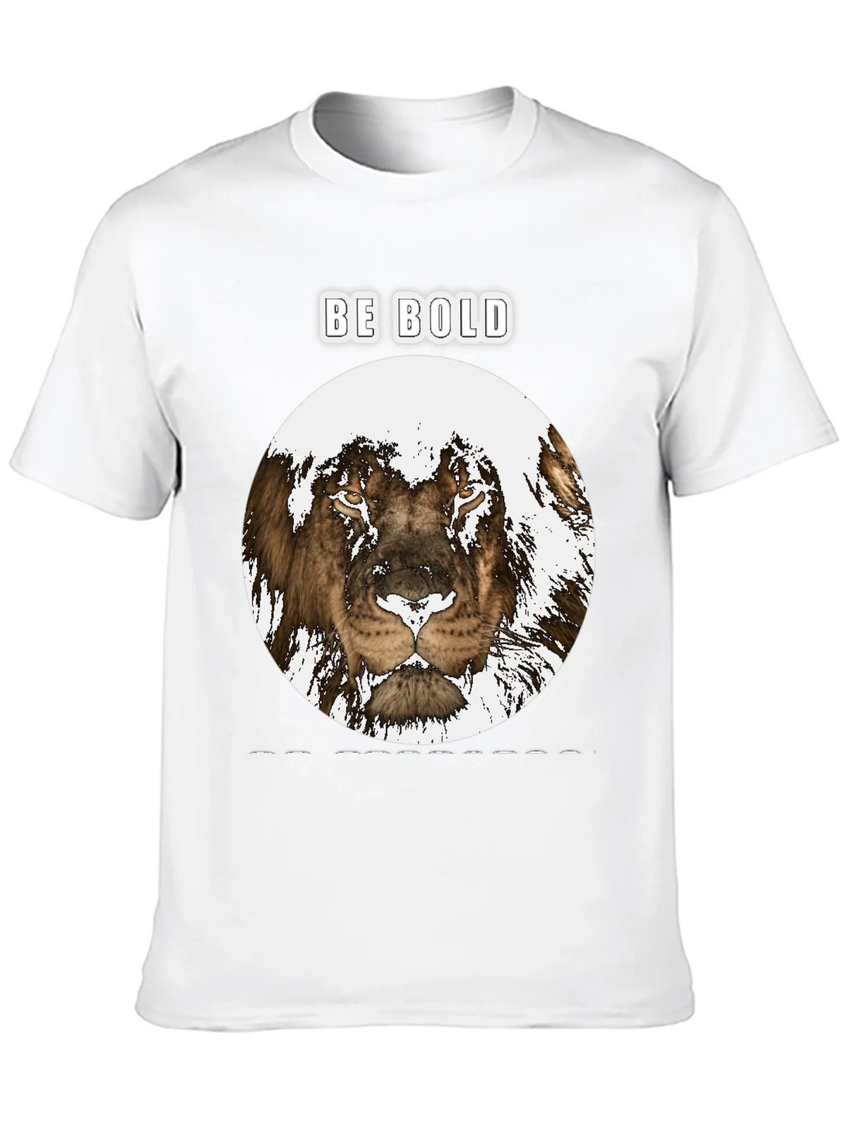 Be Bold Lion Graphic Tee - Black product image 9