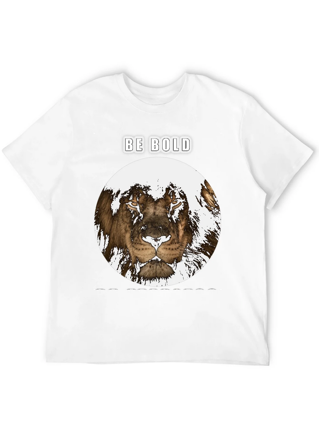 Be Bold Lion Graphic Tee - Black product image 11