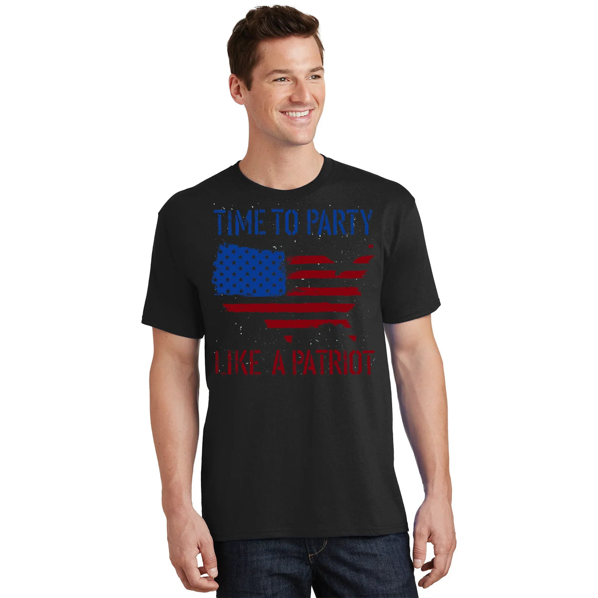 Party Like A Patriot USA Pride T-Shirt product image 1