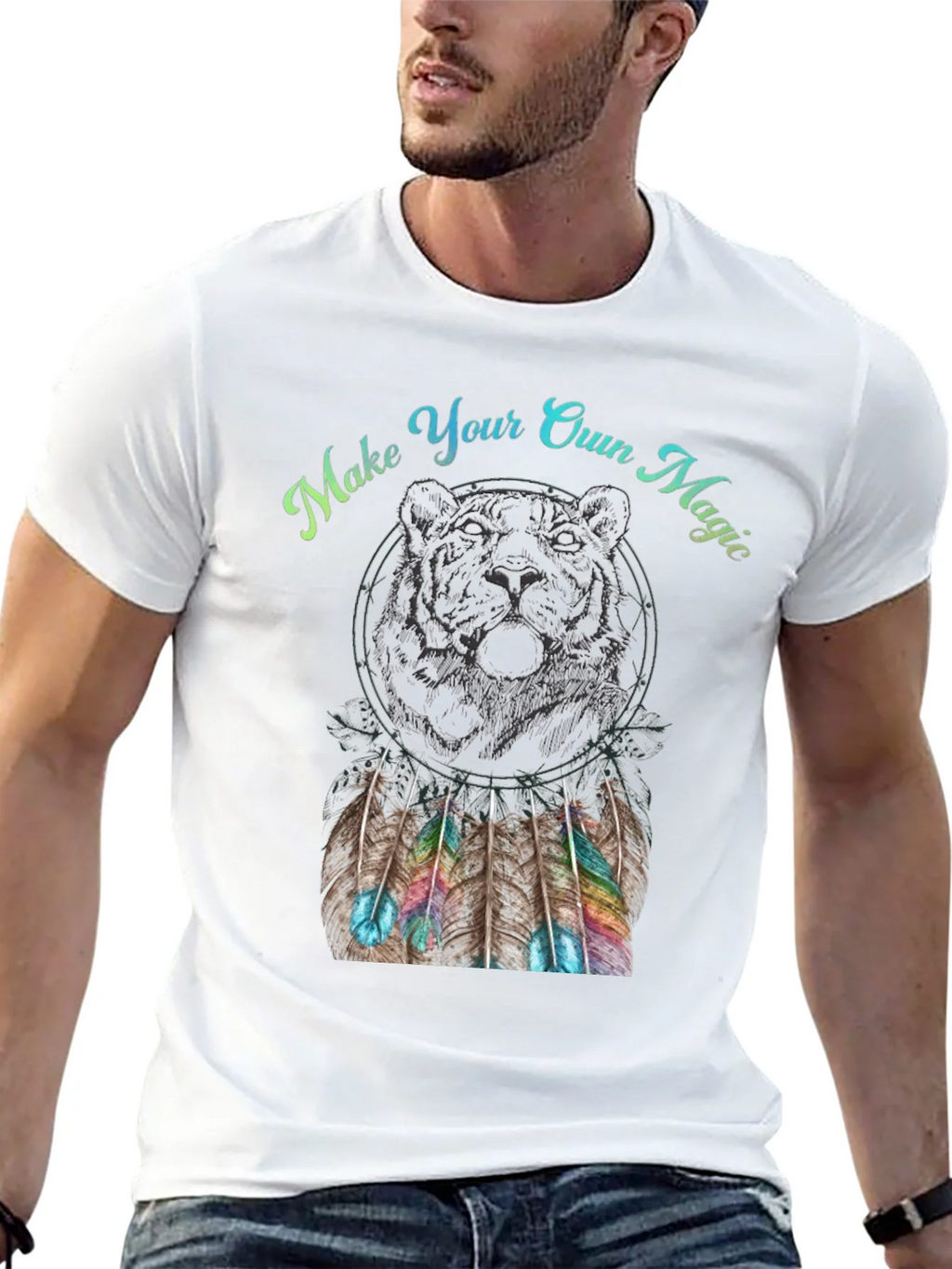 Dreamcatcher Bear Graphic Tee product image 12